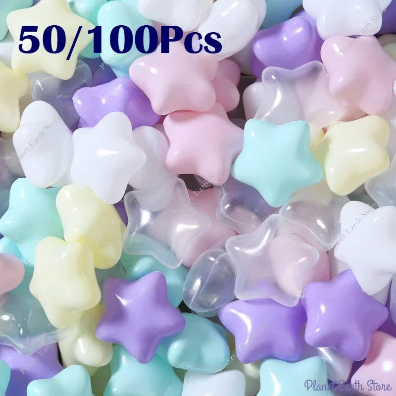 Star-Shaped Ball Pit Balls – Safe, Crush-Proof Play Balls for Toddlers