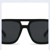 Retro Square Leopard Print Sunglasses for Women