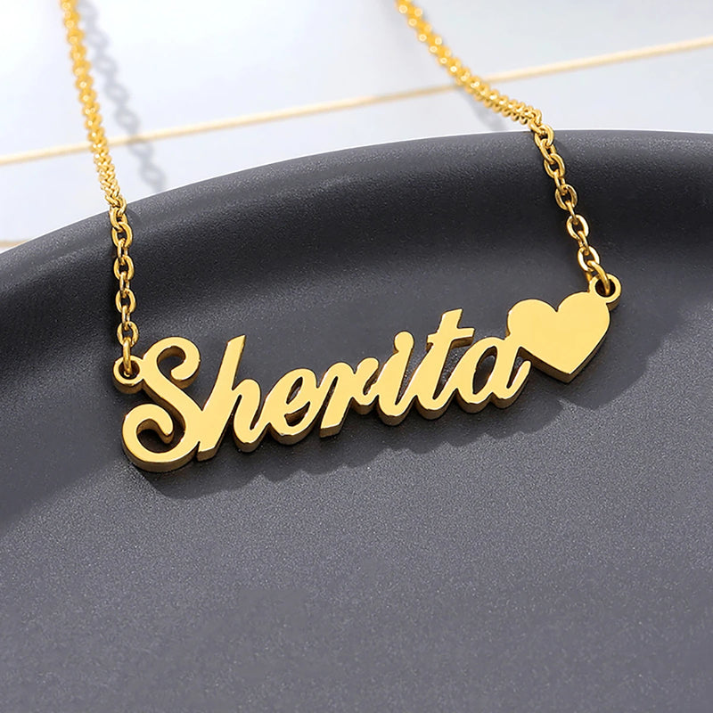 Personalized Stainless Steel Name Necklace
