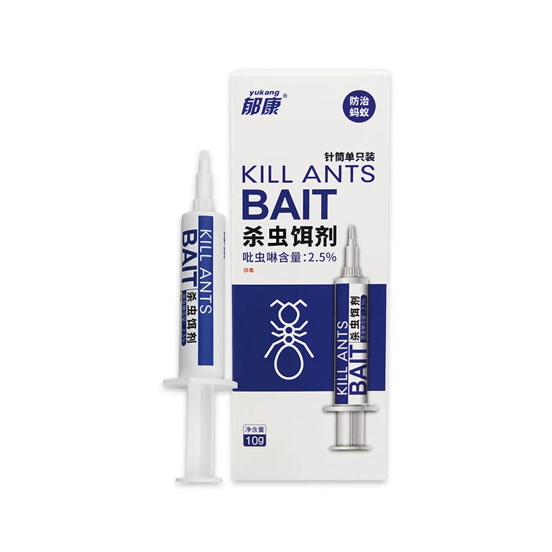 Box of Kill Ants Bait gel for complete colony elimination