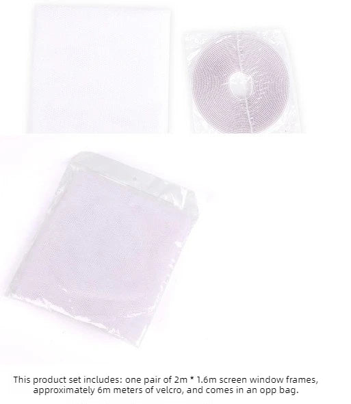 Self-Adhesive Window Screen Mesh – Easy DIY Mosquito Net