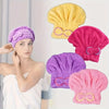 Quick-Dry Microfiber Shower Cap with Bowtie Detail