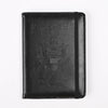 RFID-Blocking PU Leather Passport Holder with 3D Embossed Design