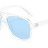 Gafas de sol piloto polarizadas oversize