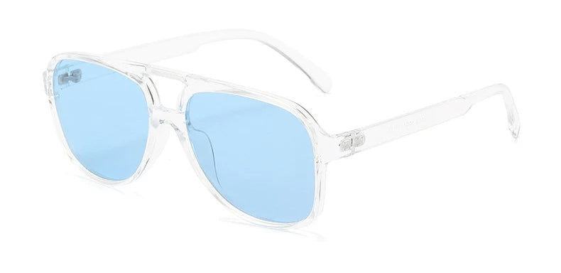 Gafas de sol piloto polarizadas oversize
