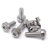 304 Stainless Steel Cage Nuts and Captive Screws for Rack Mounting (M5/M6)