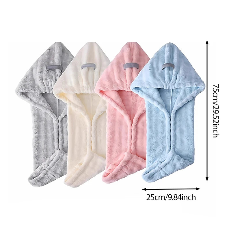 Microfiber Hair Drying Towel Wrap for Women