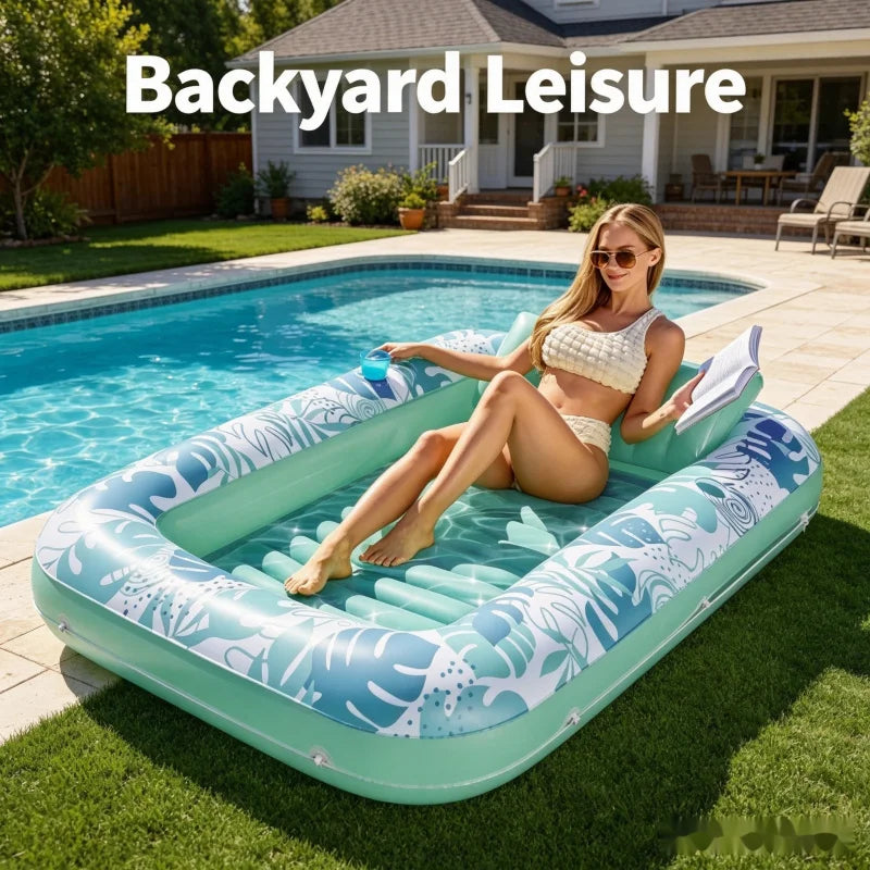 Chaise Longue Gonflable pour Se Bronzer
