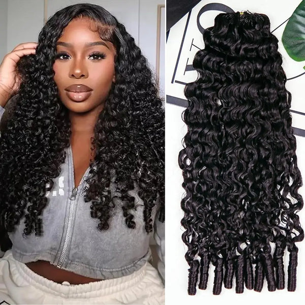 Burmese Curly Feather Hair Extensions
