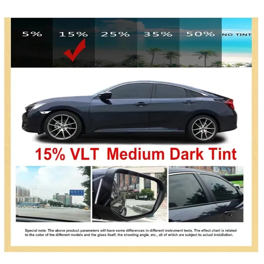 Professional Grade Window Tint Film Roll – Heat & UV Protection for Car, Home, and Office