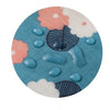 Floral Print Waterproof Hanging Travel Toiletry Bag