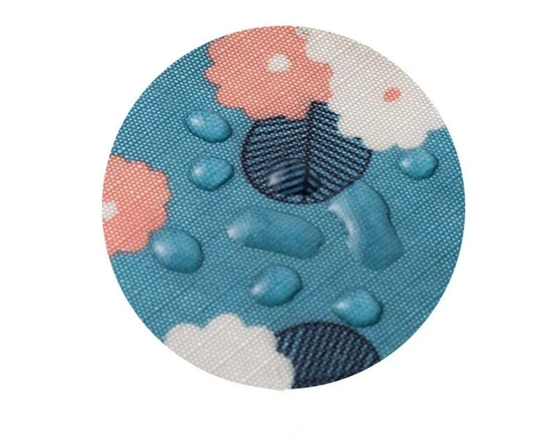 Floral Print Waterproof Hanging Travel Toiletry Bag