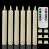 LED Flameless Taper Candles with Remote Control