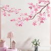 Peach Tree Branches Bird Cage Wall Decal