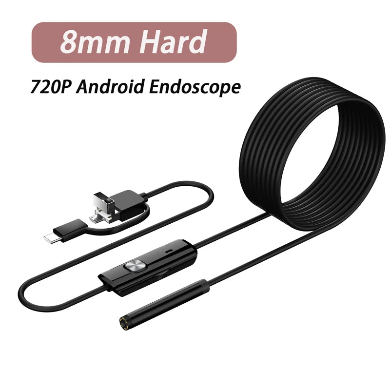 HD 720P Android Endoscope Camera with IP67 Waterproof Lens