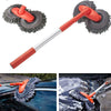 Retractable Car Wash Mop with 360° Microfiber Head