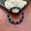 Bohemian Rainbow Obsidian Agate Bracelet