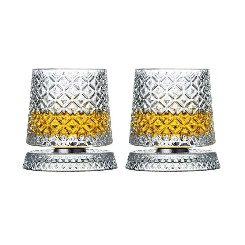 Copas de Whisky Giratorias (Juego de 2)