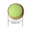 Dumpling Squishy Toy with Mini Steamer Basket