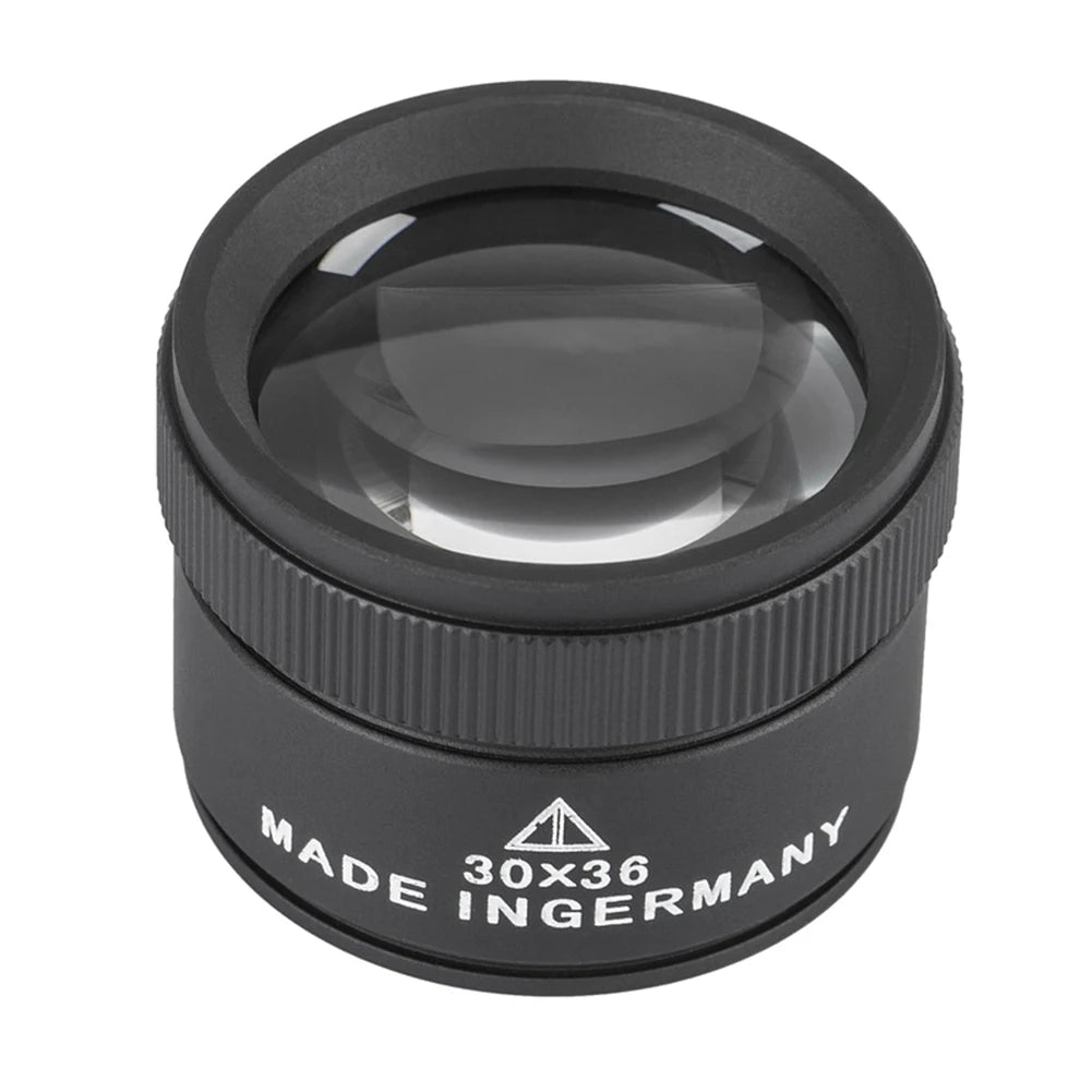 High-Powered 30X Magnifying Glass with K9 Optical Lens