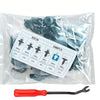 Universal Auto Fastener Clip Assortment Kit for Car Body Trim and Panels