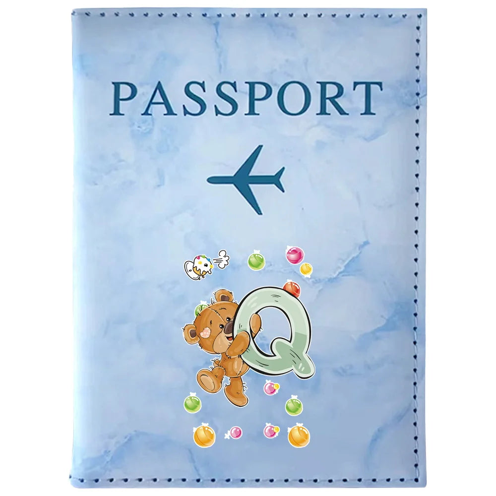 Classic Vintage Leather Passport Holder with Card Slots