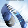 Portable Bladeless Neck Fan with 4000mAh Battery & LED Display