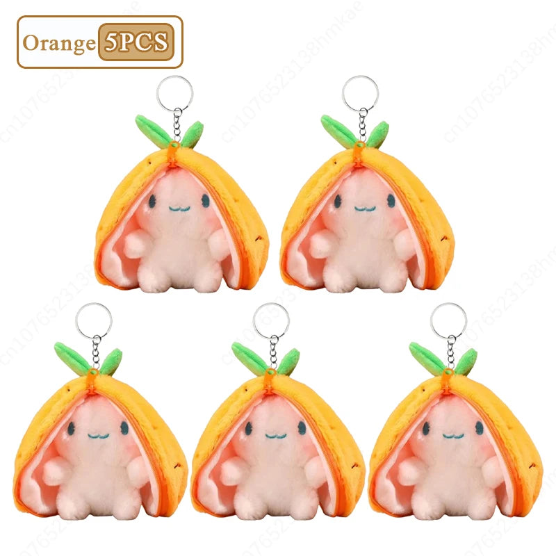 Reversible Easter Bunny & Carrot Plush Toy