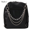 Multi-Layer Metal Pearl Bag Chain