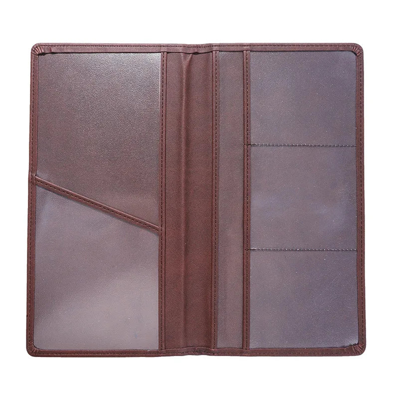 Leather Car Document Organizer with Card Holder
