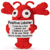 Handmade Crochet Pocket Hug Doll with Custom Message