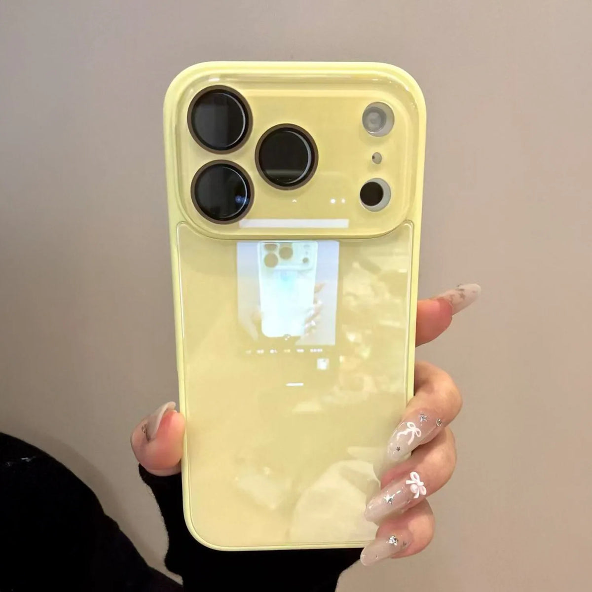 Slim Shockproof Hard Case for iPhone with Tempered Glass Lens Protector