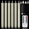 LED Flameless Taper Candles with Remote Control