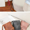 Vintage RFID-Blocking Long Wallet with Wristlet Strap