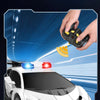 1:18 Scale RC Stunt Car with 360° Spin, LED Lights & One-Button Transformation