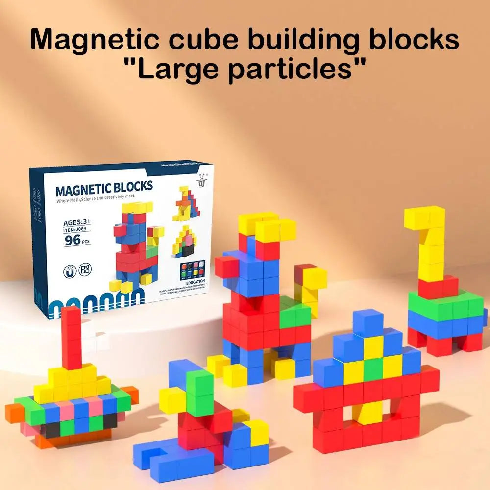 Magnetic Building Cubes STEM Toy Set for Kids