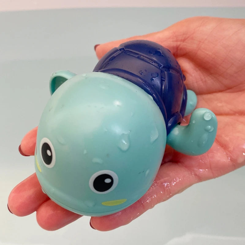 Wind-Up Swimming Animal Bath Toys for Toddlers