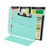Foldable Aluminum Alloy Clipboard with Storage