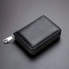 Slim RFID Blocking Card Holder Wallet with Zipper Coin Pocket