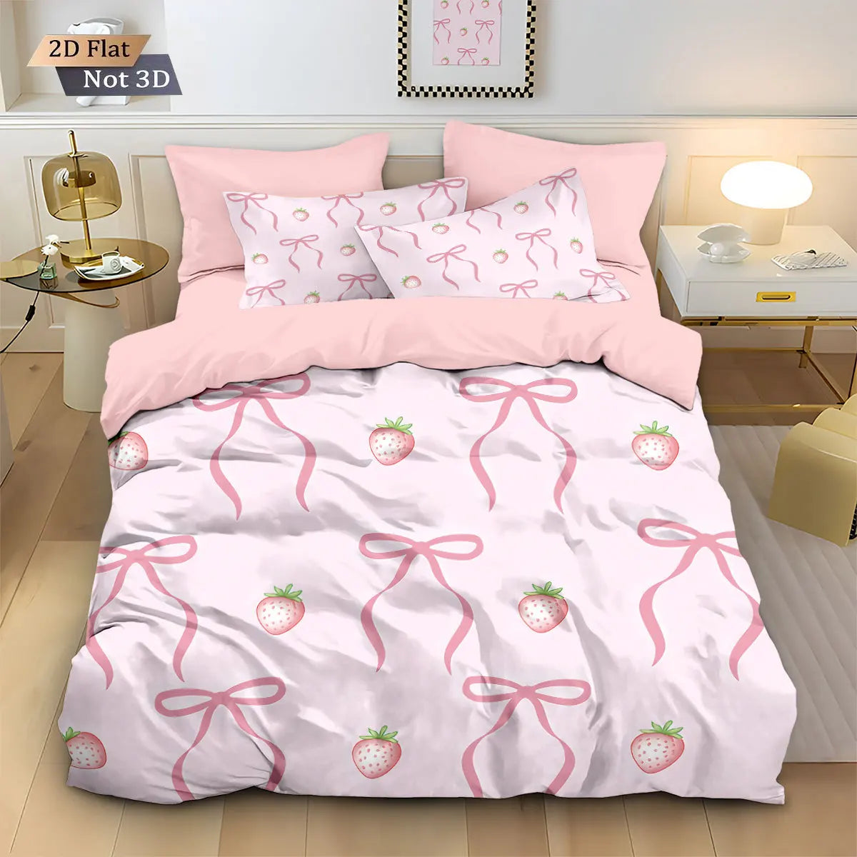 Kawaii Duvet Cover Set with Matching Pillowcases