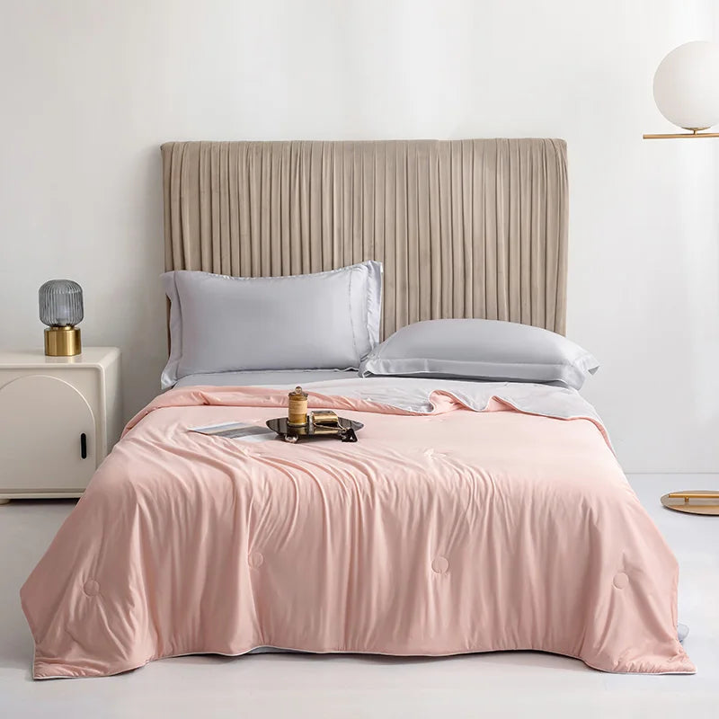 Cooling Summer Blanket with Double-Sided Comfort