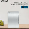 Stainless Steel Cutting Board with Measurement Guide