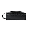 Men's PU Leather Clutch Wallet with Zipper Closure