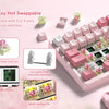 VK75 Wired Mechanical Gaming Keyboard with Hot-Swap Switches and Control Knob