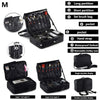 Large Capacity Waterproof Makeup Bag with Zipper Closure