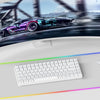 Crystal Clear Jelly Keycaps with Side-Printed Legends for Mechanical Keyboards