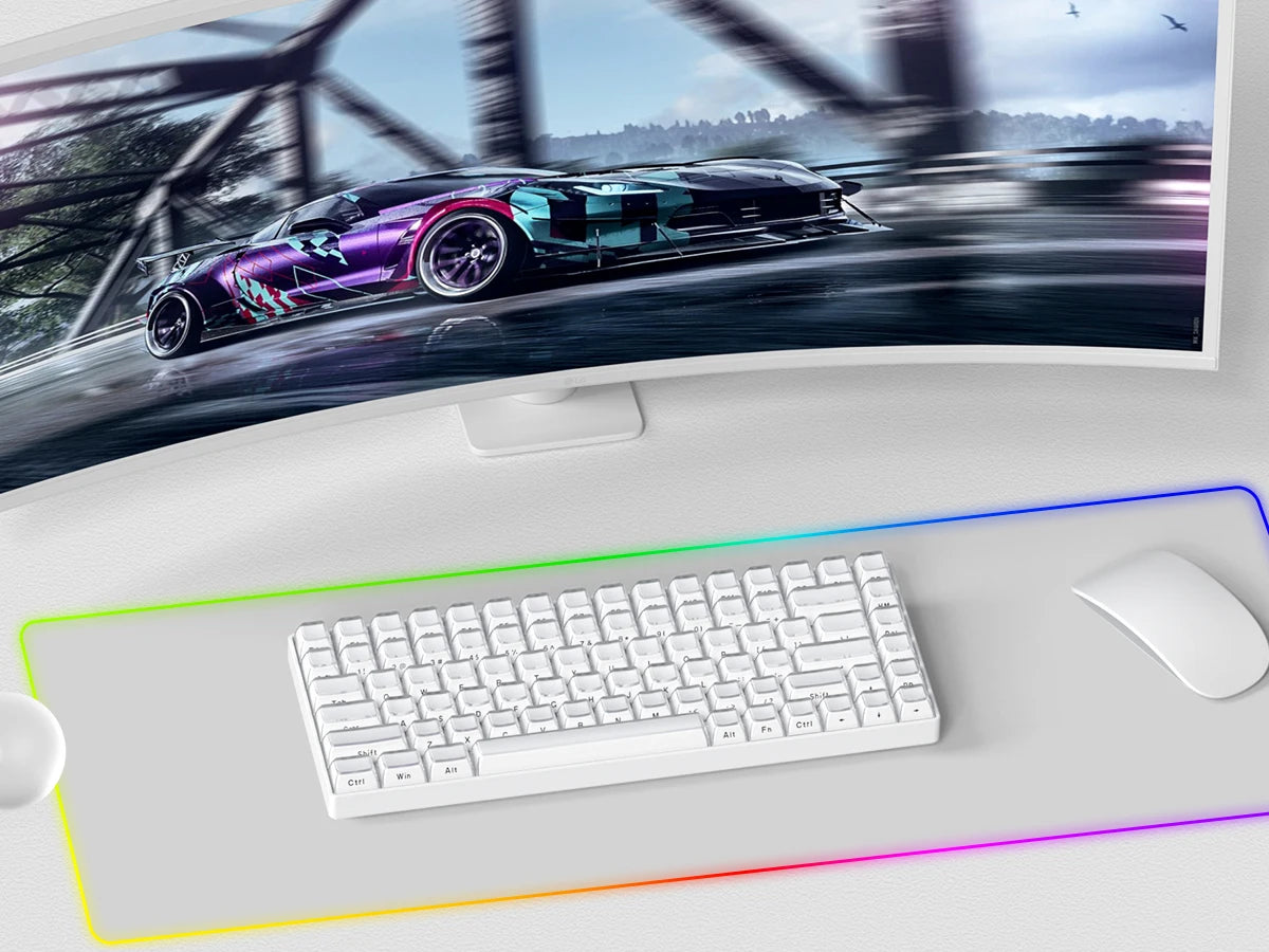 Crystal Clear Jelly Keycaps with Side-Printed Legends for Mechanical Keyboards
