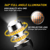 High-Performance LED Car Light Bulbs for Brake, Tail & Reverse Lights