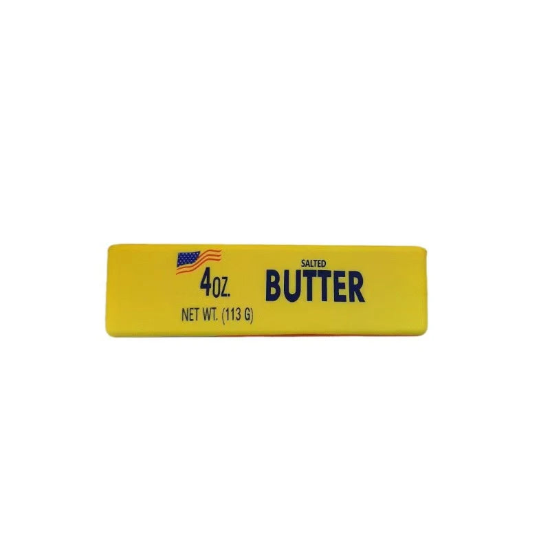 Realistic Cheese Butter Stick Squishy Toy