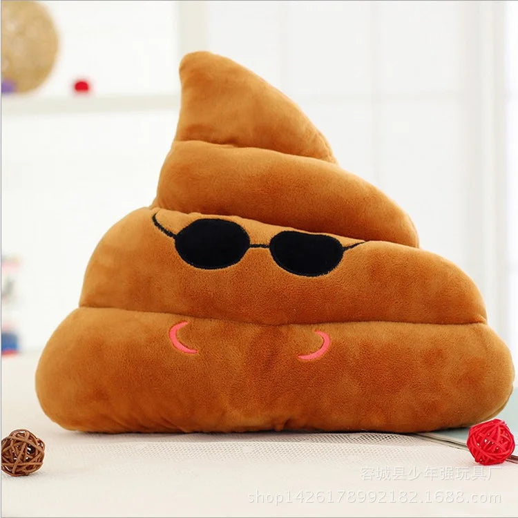Funny Poop Plush Pillow – Soft Novelty Toy